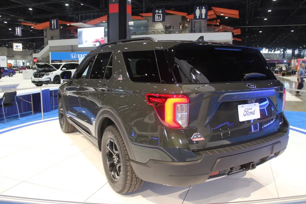 2022 Ford Explorer Forged Green