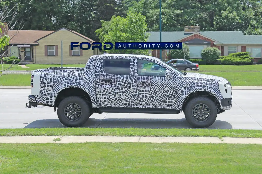 2023 Ford Ranger Raptor Prototype Spied Once Again With New Feature