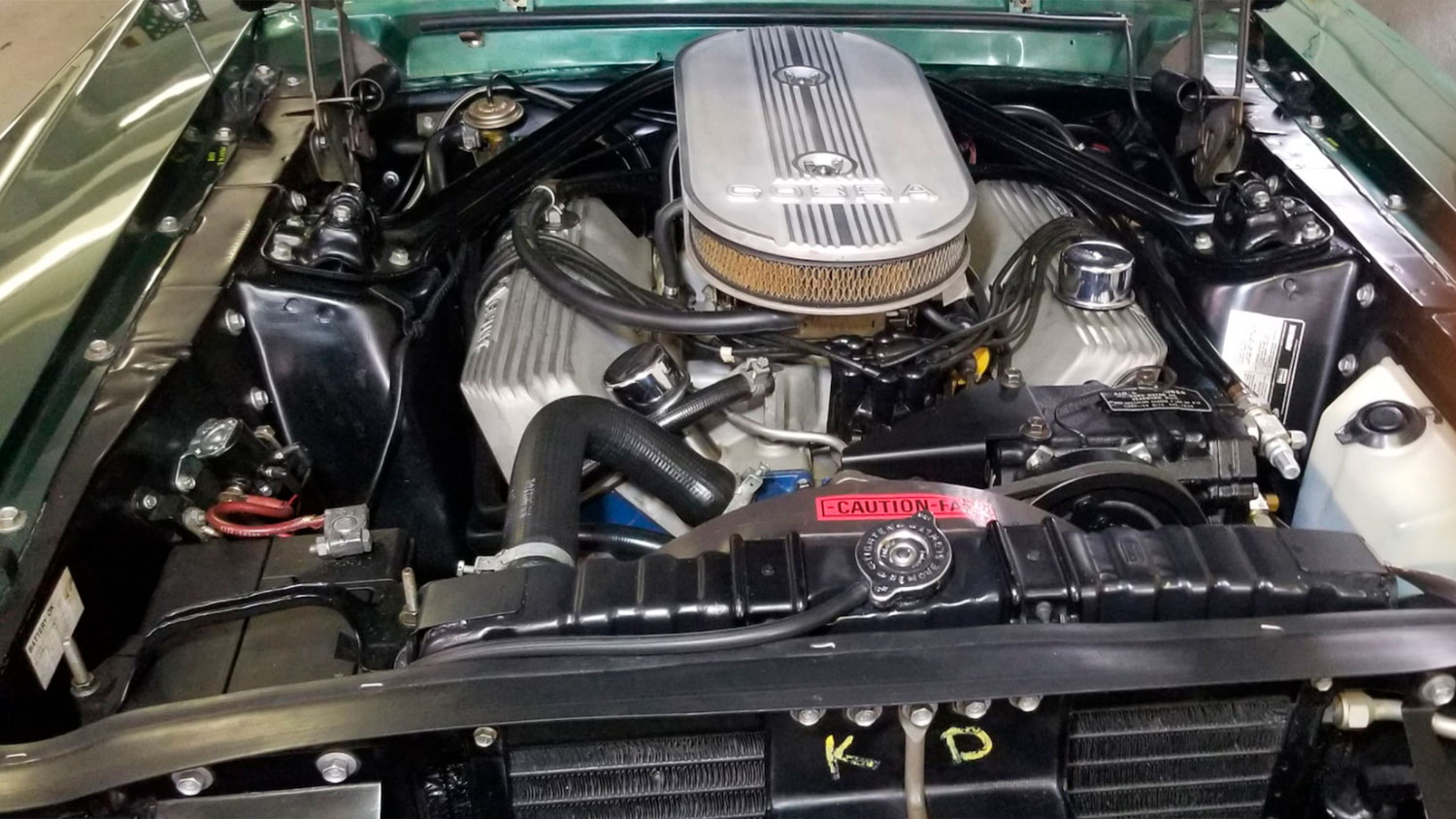 What was the engine in a '67 Shelby G.T. 500 called, exactly?