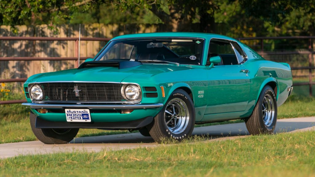 Stunningly Restored 1970 Ford Mustang Boss 429 Heads To Auction