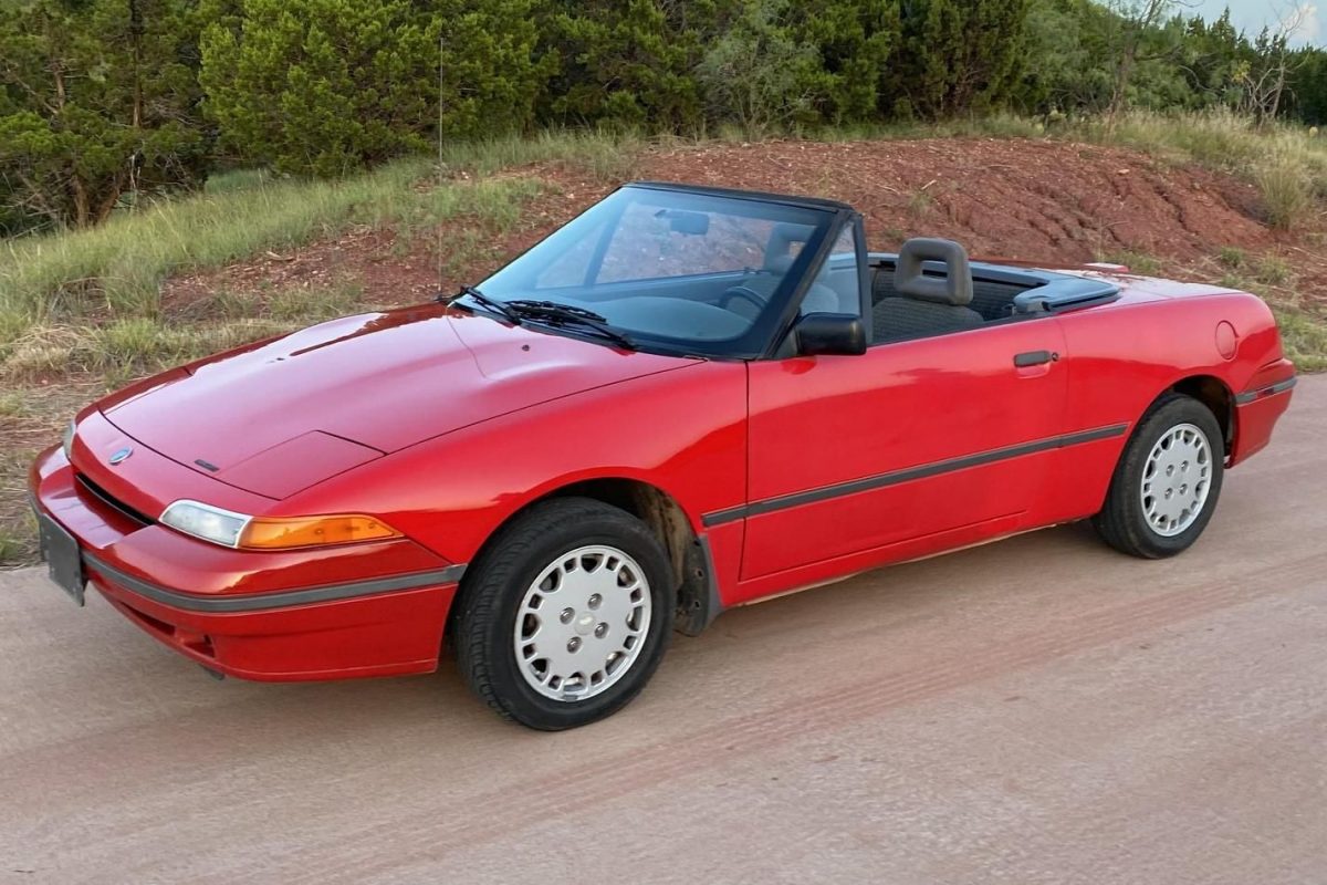 1993 Mercury Capri, Convertible From Down Under, Heads To Auction