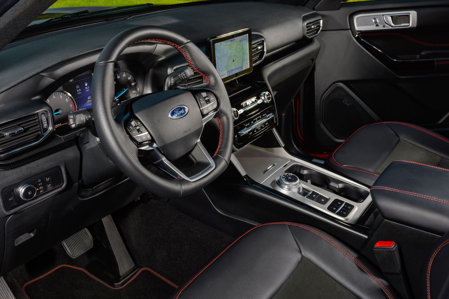 2022 Ford Explorer Limits Paddle Shifters To Timberline And ST