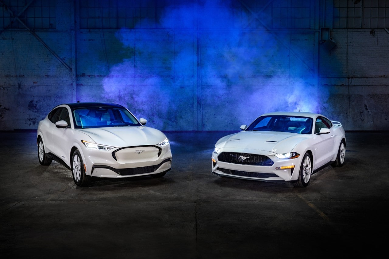 2022 Ford Mustang Family Will Get Ice White Appearance Package