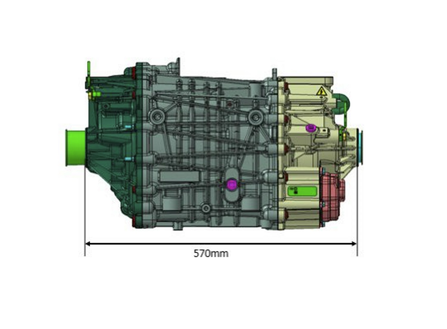 Mustang mach on sale e engine