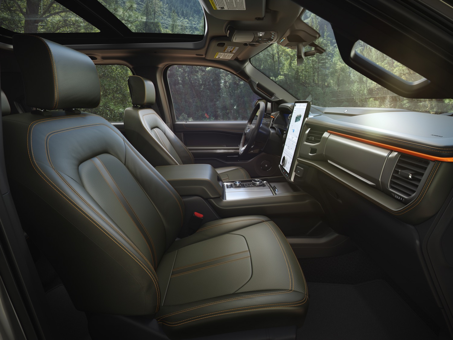 2023 Ford Expedition Timberline Drops Optional Deep Cypress Interior