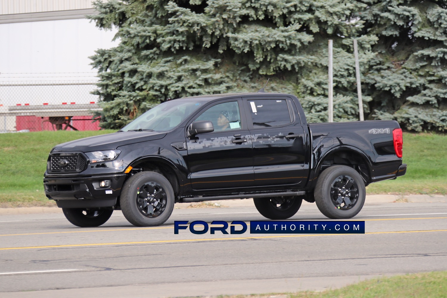 ford ranger 2022 black