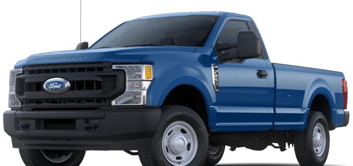 2021 Ford Super Duty Gains New Antimatter Blue Color: First Look