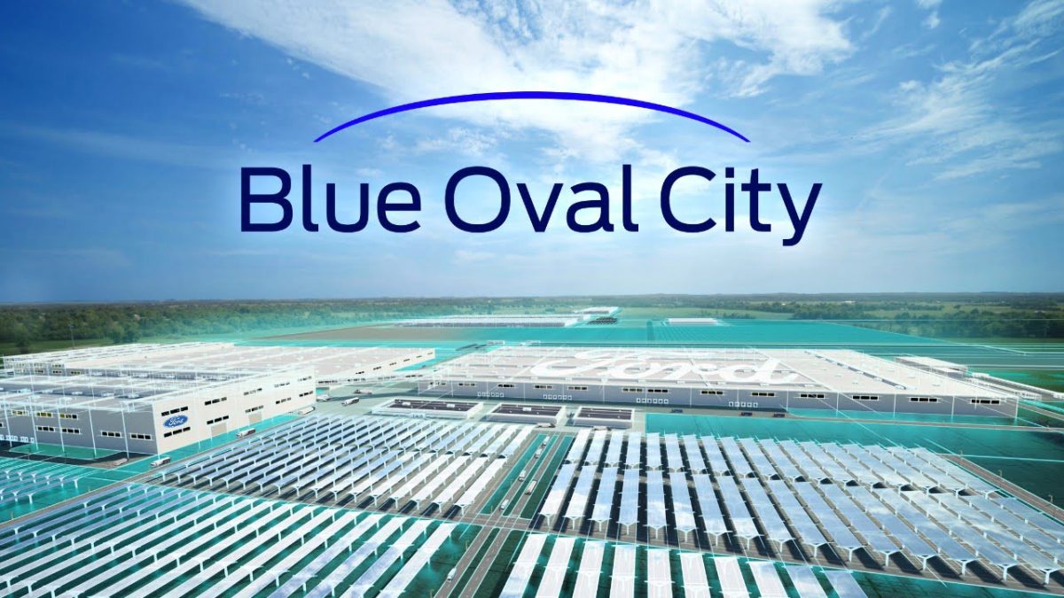 Ford Blue Oval City Gets Put On The Map As Ev Pivot Takes Shape