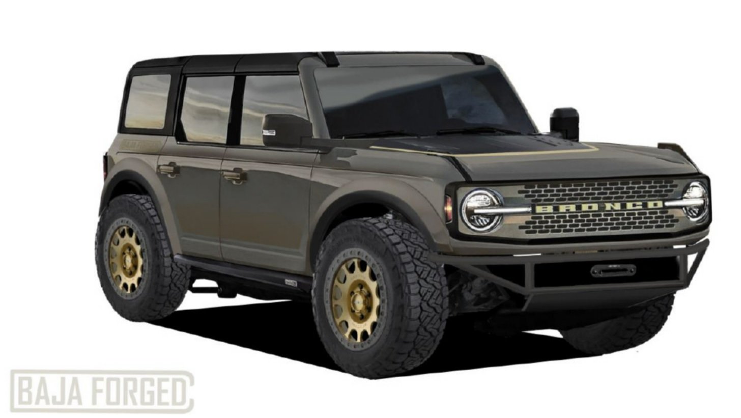 2021 Ford Bronco Baja Forged Is A Luxurious And Capable Off-Roader