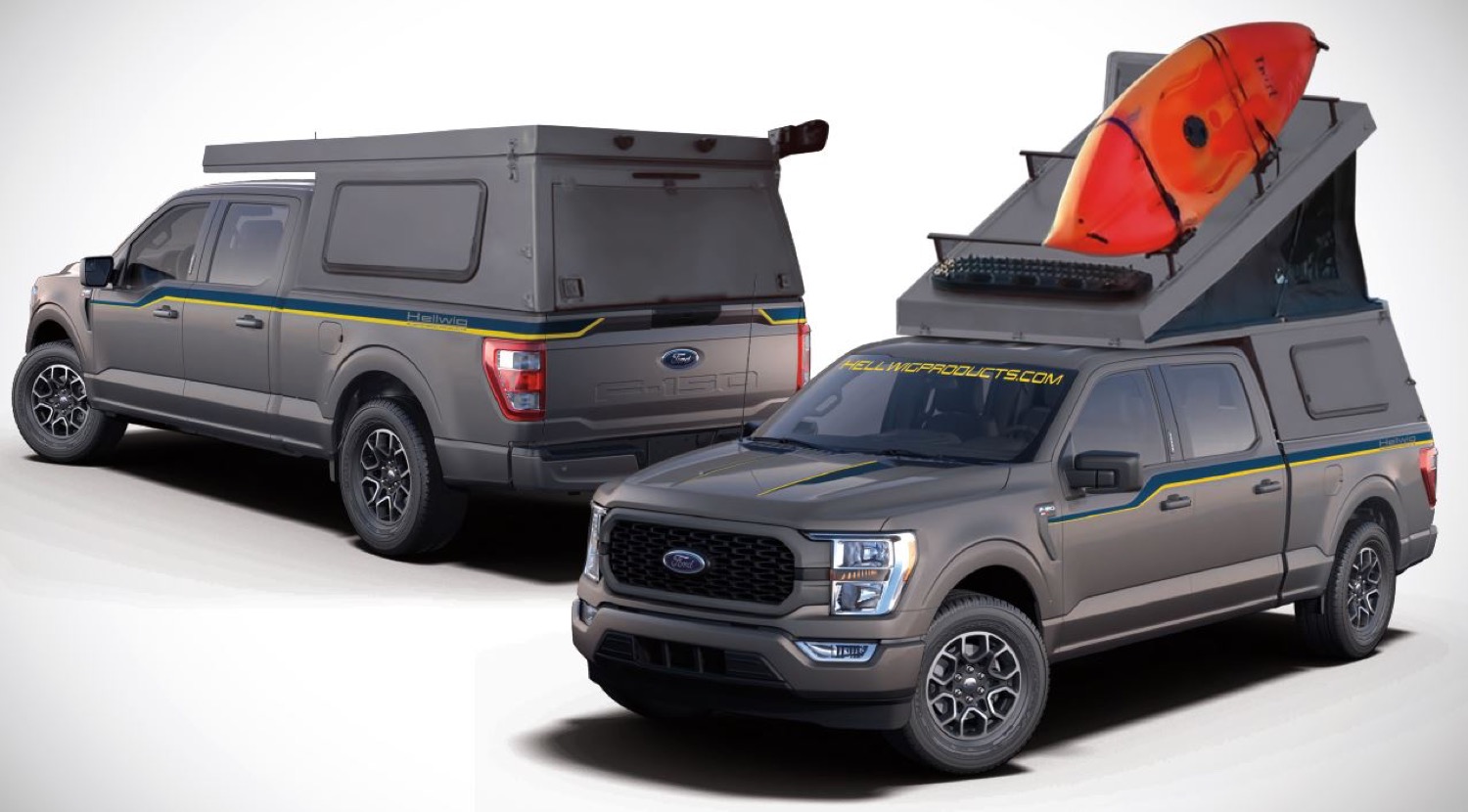 Hellwig F-150 PowerBoost Hybrid Is The Ultimate Full-Size Camper Truck