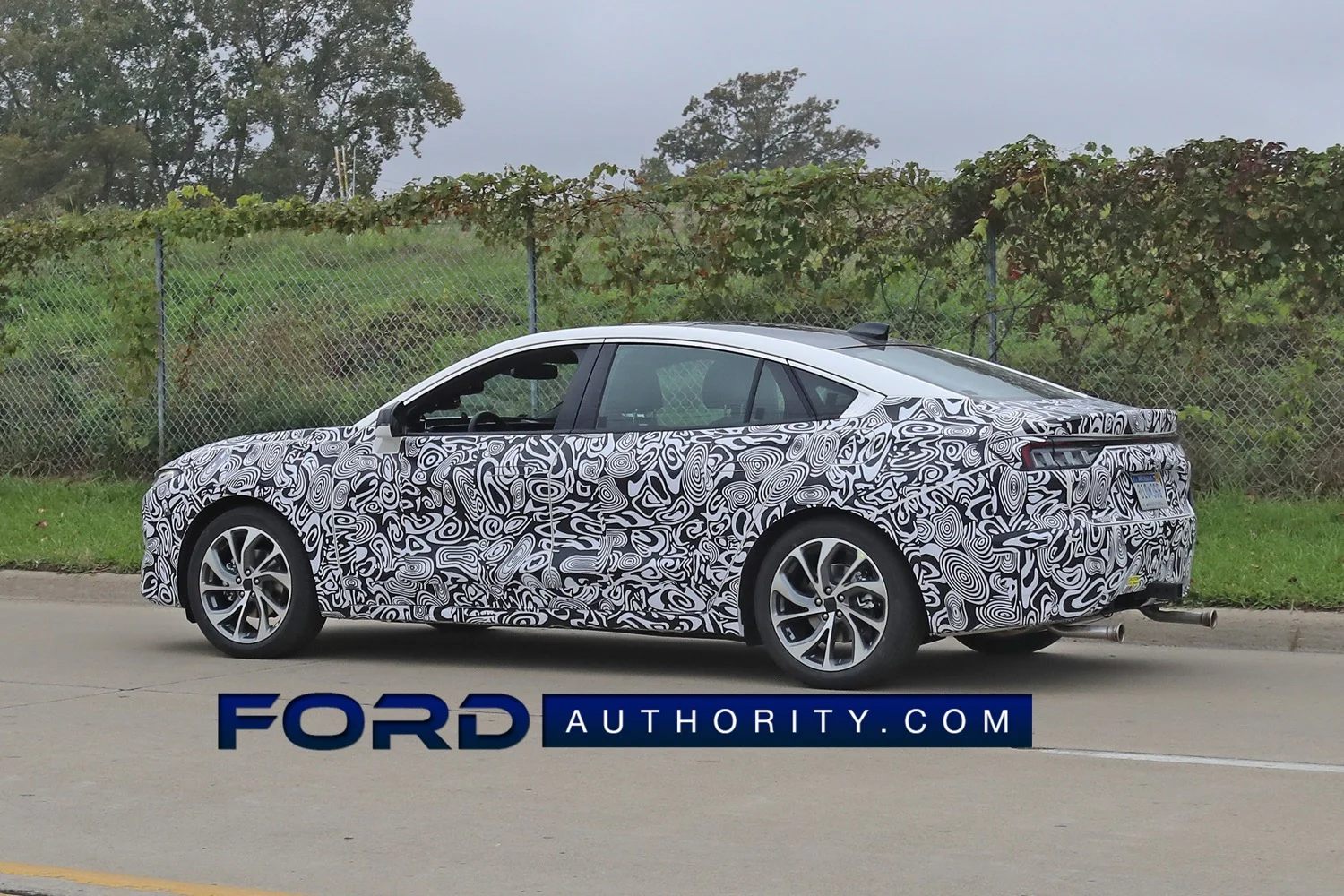 2023 Ford Mondeo / Fusion Spied Completely Camo-Free In Michigan