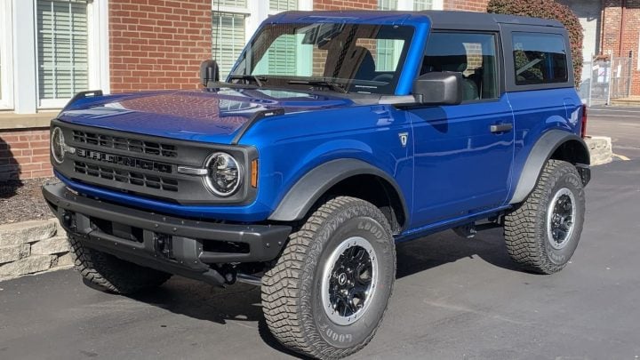 Rare 2021 Ford Bronco Base Two-Door Sasquatch Heading To Auction