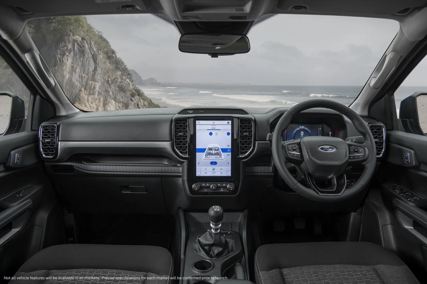 2023 Ford Ranger Comes Standard With Digital Instrument Cluster