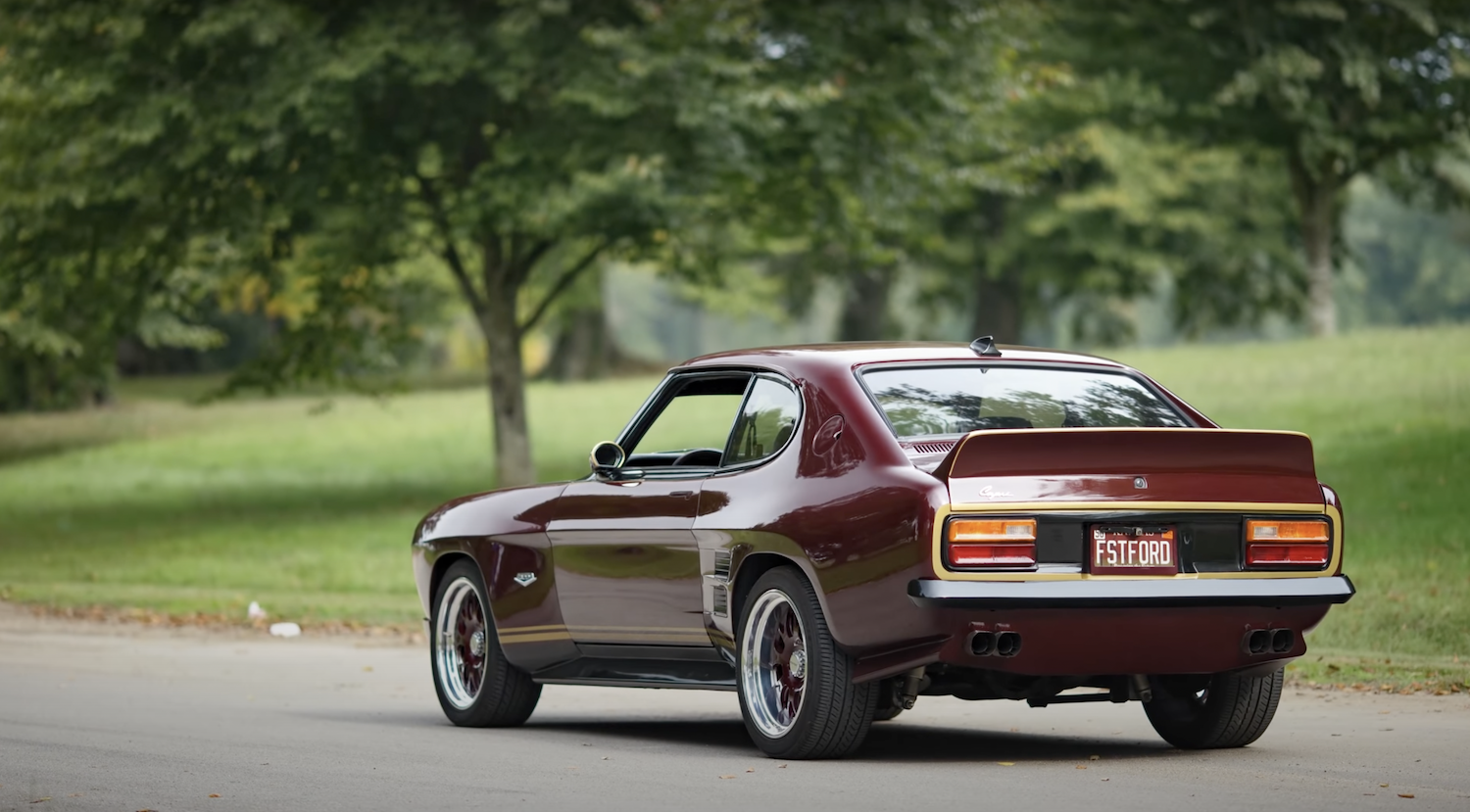 1973 Ford Capri Becomes Restomod After Drag Racing Career: Video