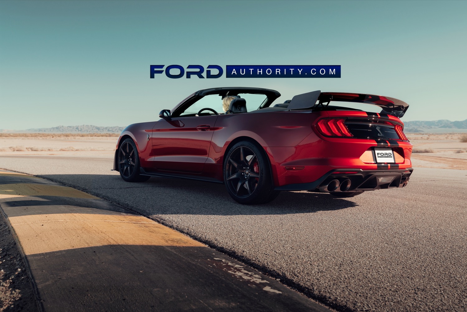 We Render Nonexistent Ford Mustang Shelby GT500 Convertible