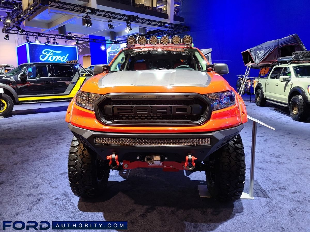 2021 Ford Ranger XLT SuperCrew FX4 By Skyjacker: Live Photo Gallery