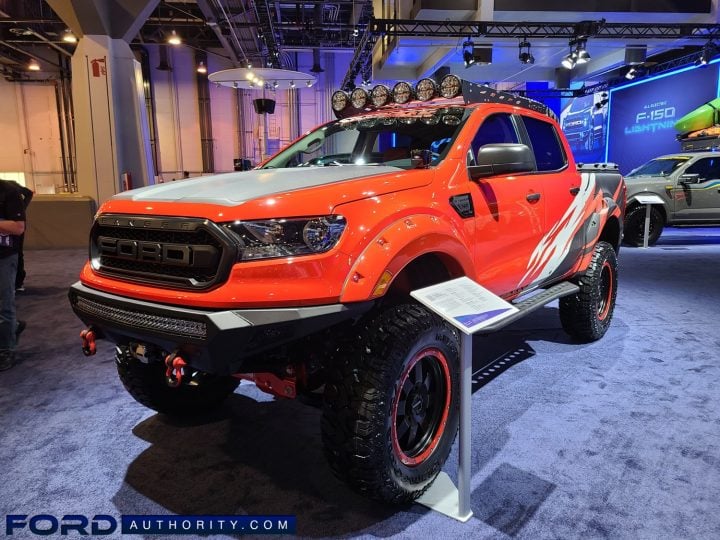 2021 Ford Ranger XLT SuperCrew FX4 By Skyjacker: Live Photo Gallery