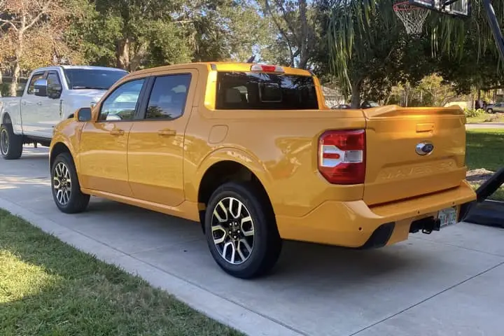 Faded trim on Maverick restored with Cerakote ceramic trim restorer   MaverickTruckClub - 2022+ Ford Maverick Pickup Forum, News, Owners,  Discussions