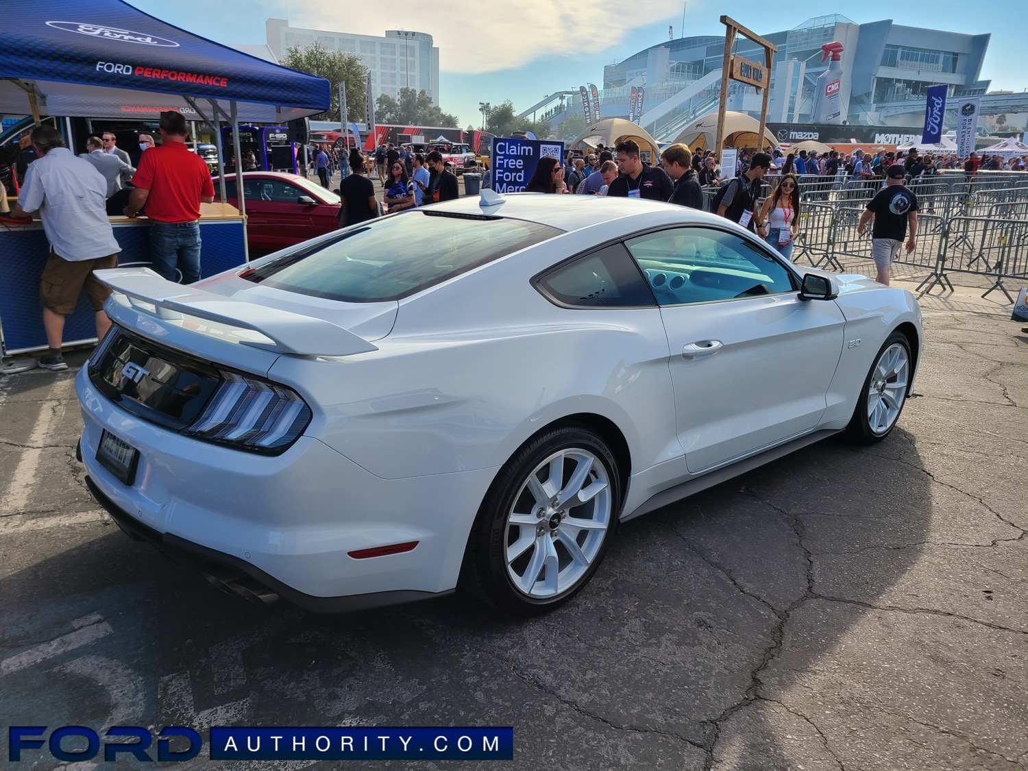 2022 Ford Mustang Gt With Ice White Appearance Package Live Gallery