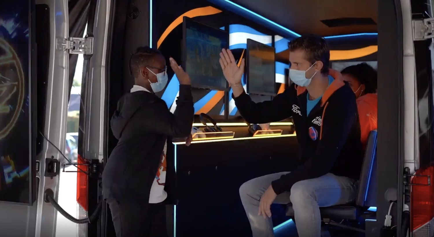 Team Fordzilla 'Gaming Transit' European Road Trip Brings Support to  Charities with Accessible Fun for Young Gamers, Ford of Europe