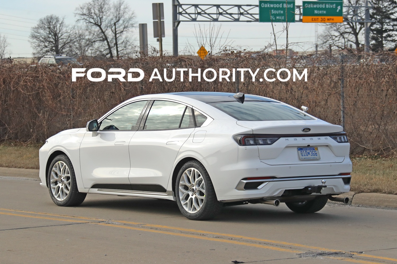 Ford Mondeo Sedan Spotted Once Again In Michigan