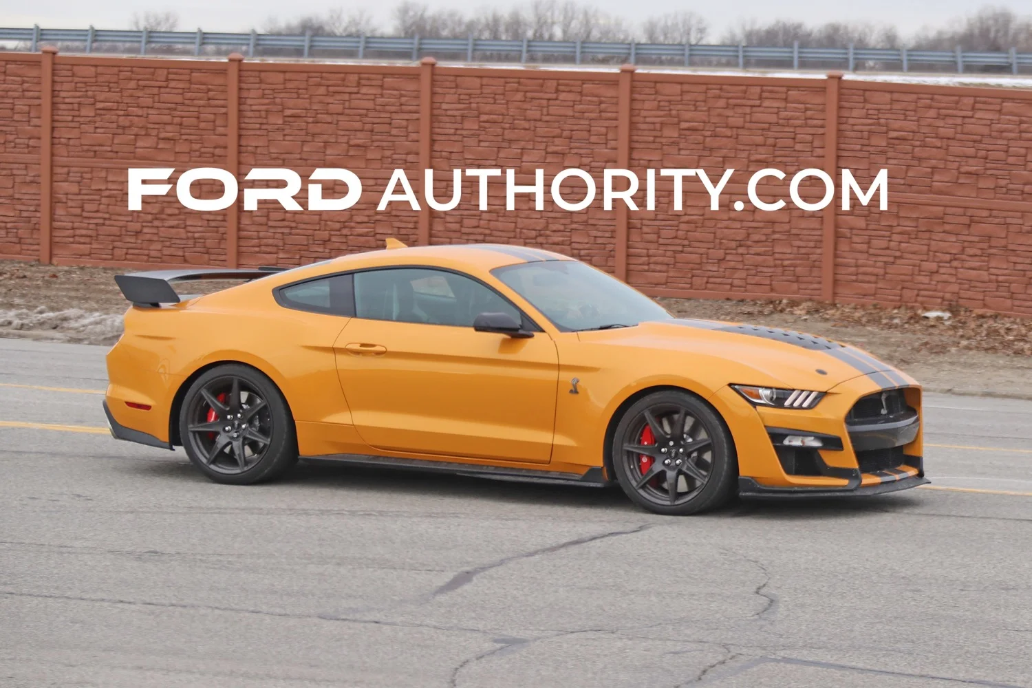 2022 Ford Mustang GT500 In Cyber Orange Metallic: First Photos