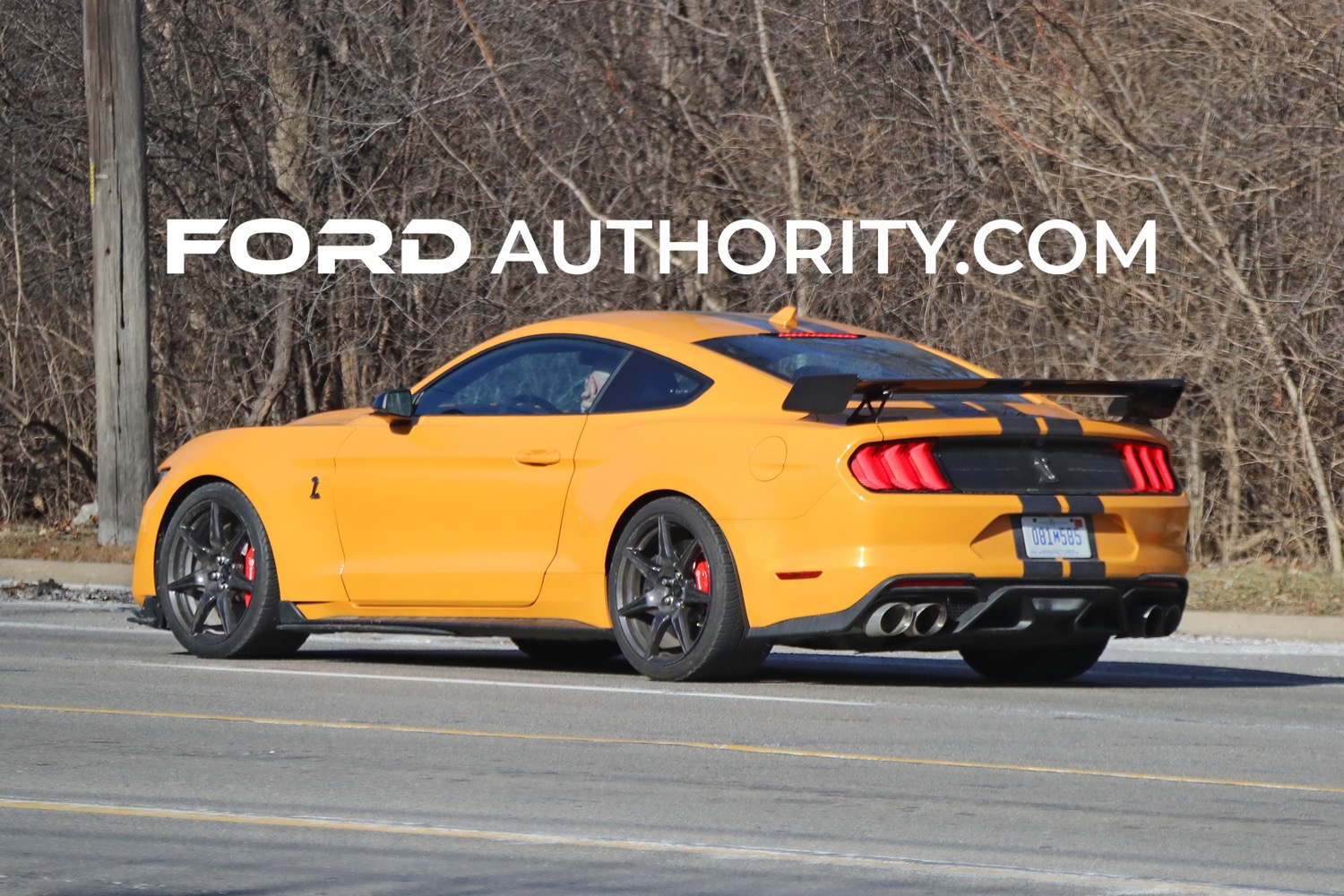 2022 ford mustang competition orange