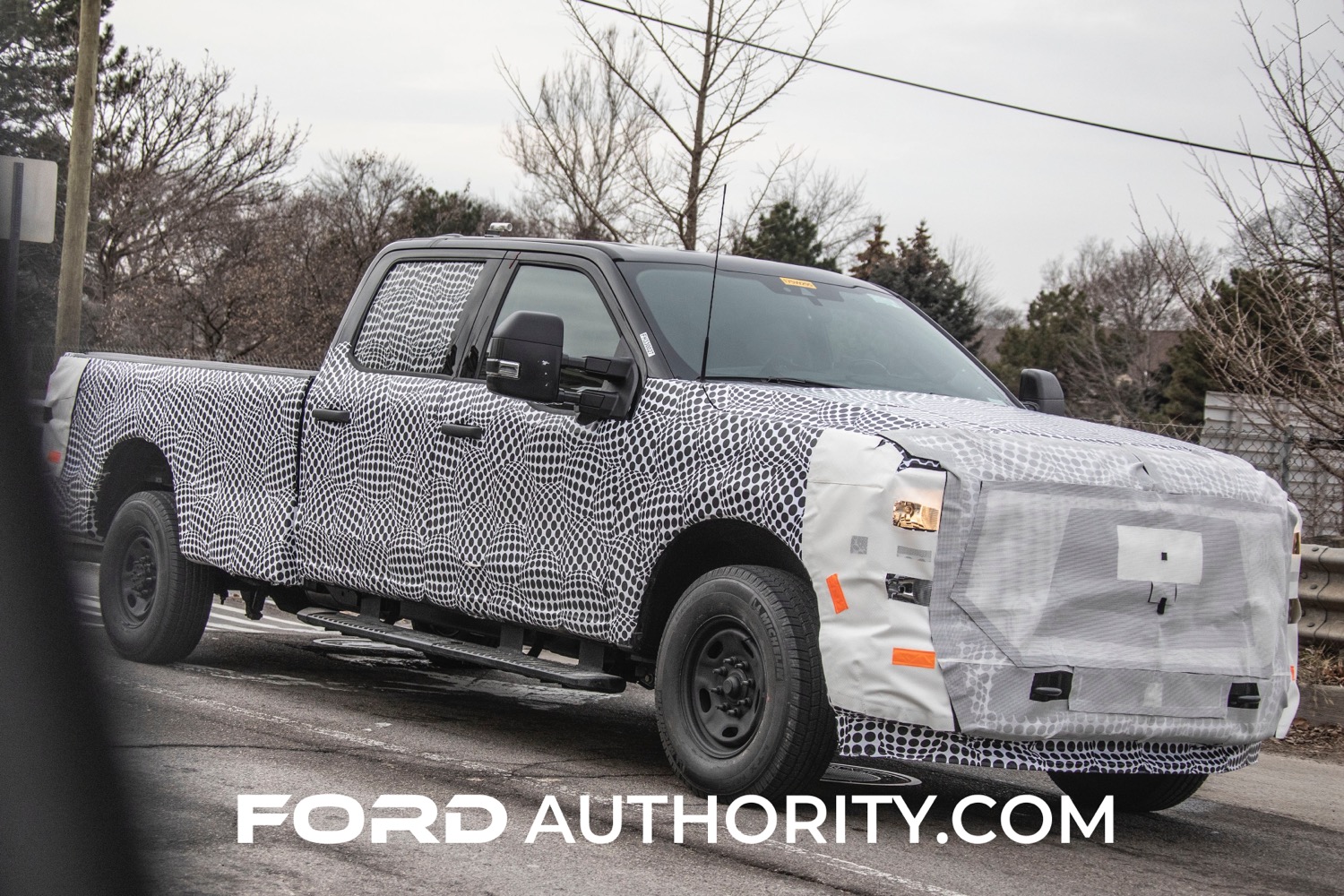 2023 Ford Super Duty Xl Interior Spied Up Close For The First Time