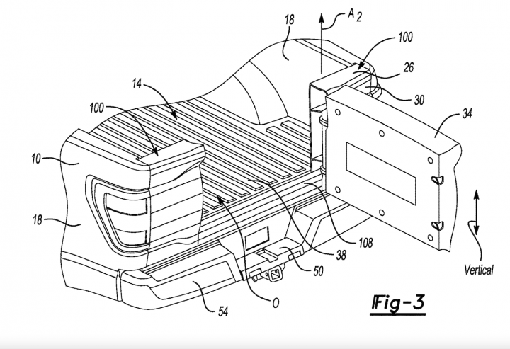 Ford Multifunction Tailgate Patent Filings Show Off Hinged Door, New Step