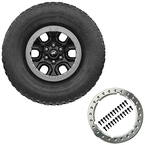 2021 Ford Bronco Sasquatch Beadlock Wheel Kit