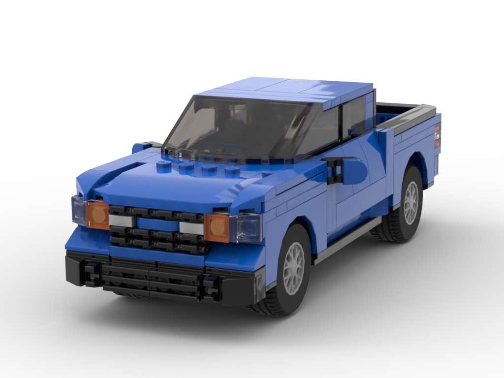 Lego pickup truck moc hot sale