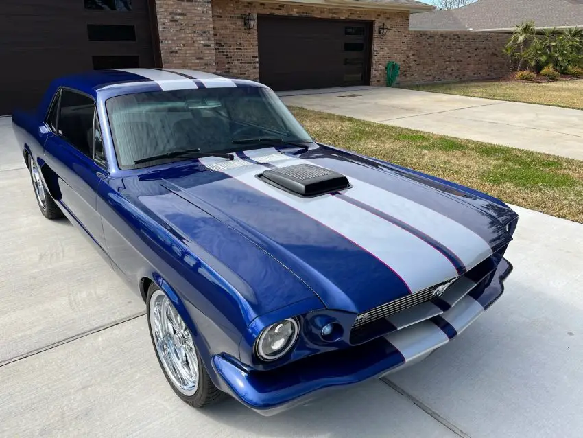 Modified 1966 Ford Mustang Coupe With S197 Interior Up For Auction