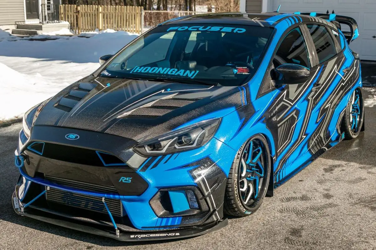 Extensively Modified 2017 Ford Focus RS Up For Auction