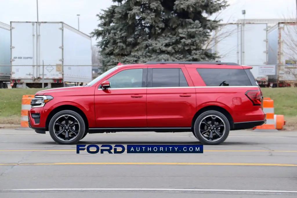 2022 Ford Expedition Max – Stealth Edition Package – Rapid Red – On ...