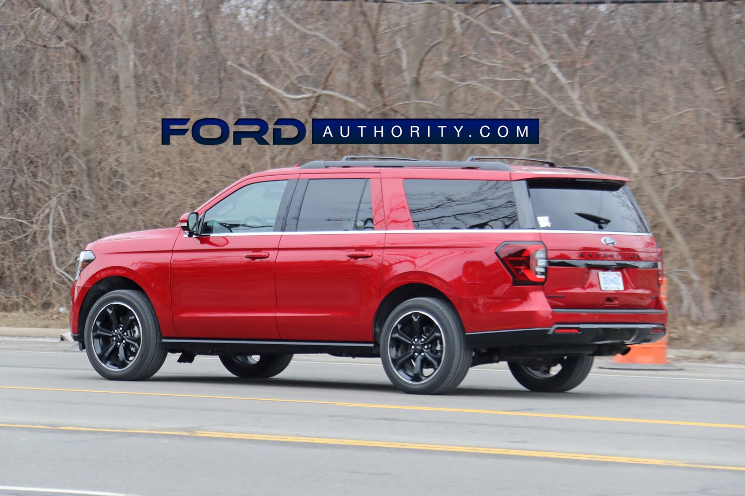 2022 Ford Expedition Max – Stealth Edition Package – Rapid Red – On ...