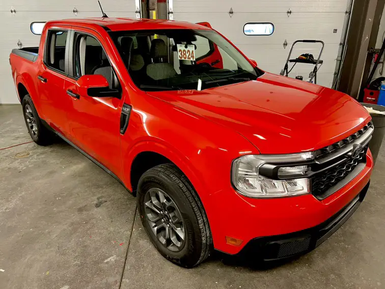 2022 Ford Maverick Looks Pretty Stellar In Race Red