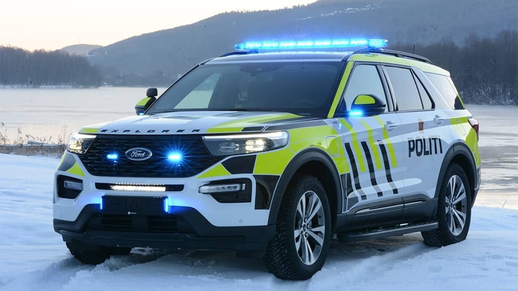 Ford electrifies law enforcement with F-150 Lightning police edition
