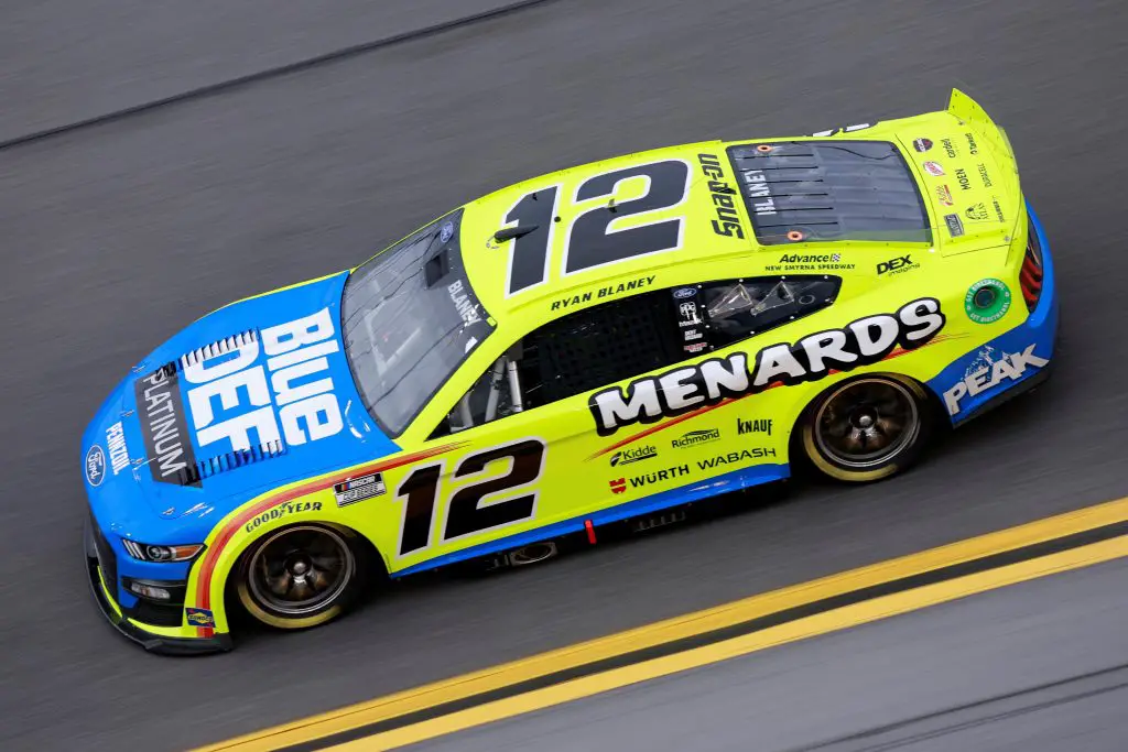 No. 12 NASCAR Ford Drives Wrong Way 2023 Clash Quals: Video