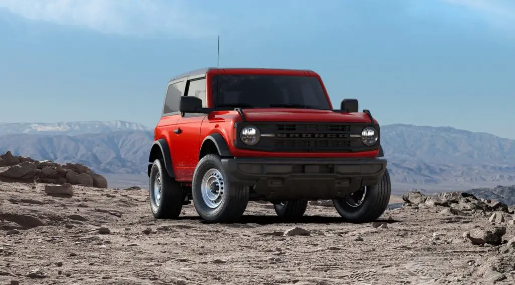 2022 Ford Bronco Gains New Hot Pepper Red Color: First Look