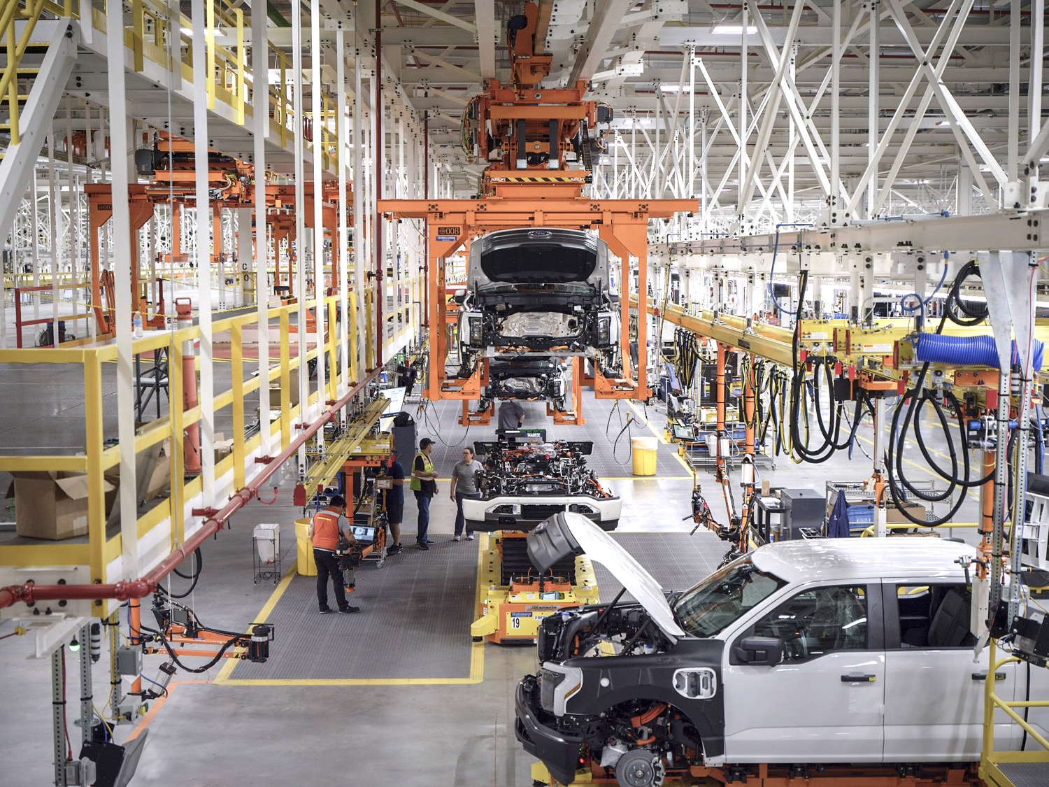 F-150 Lightning Production Begins at New Plant — See Inside