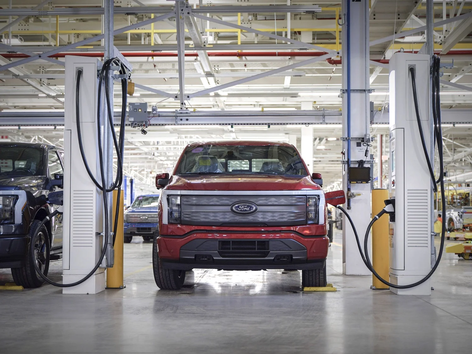 F-150 Lightning Production Begins at New Plant — See Inside