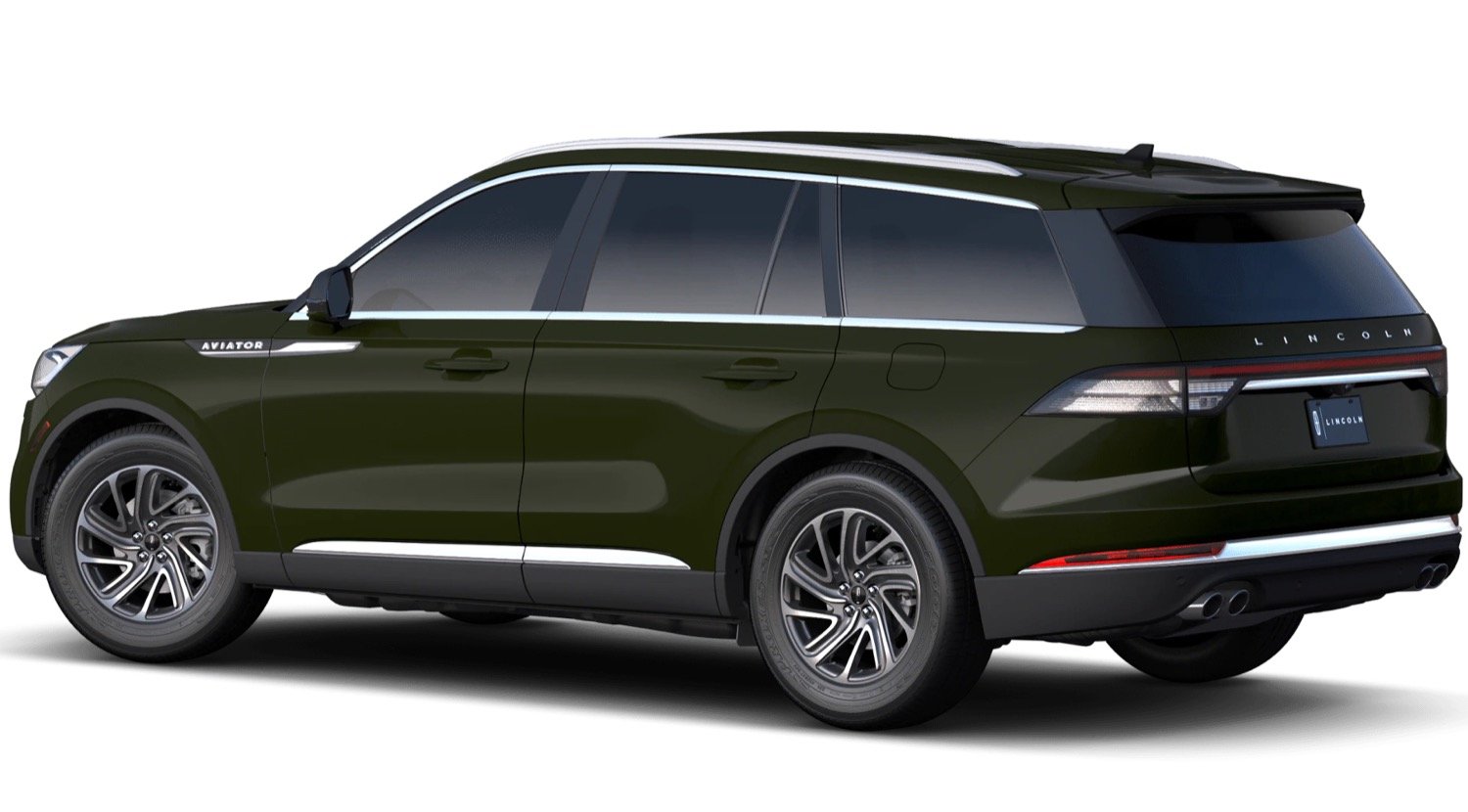 2022 Lincoln Aviator Gains New Gilded Green Metallic Color: First Look