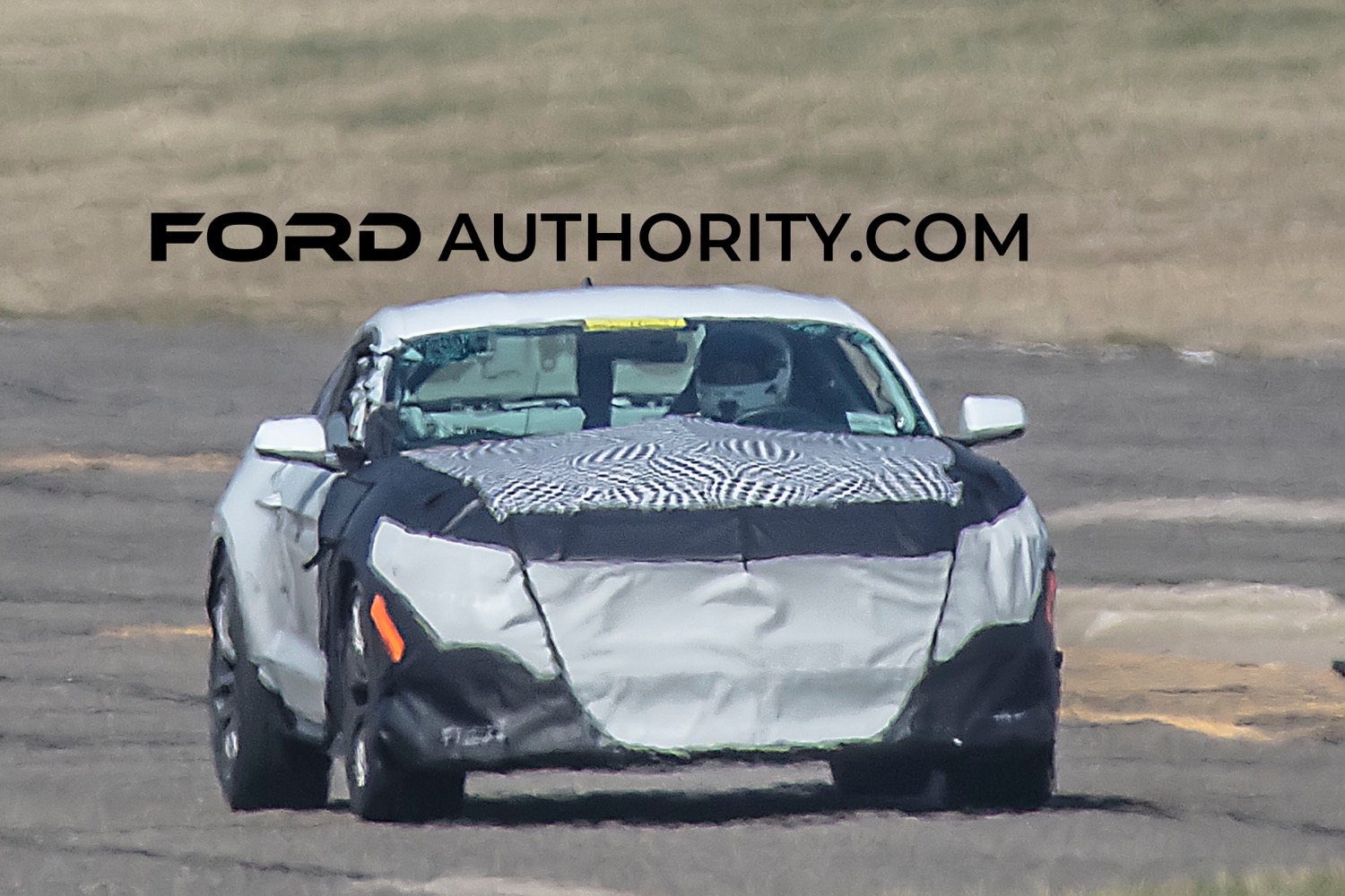 Ford Mustang Mach E To Serve As Geico 500 Pace Car At Talladega   2024 Ford Mustang S650 Possible Mach 1 Prototype Spy Shots April 2022 Exterior 001 