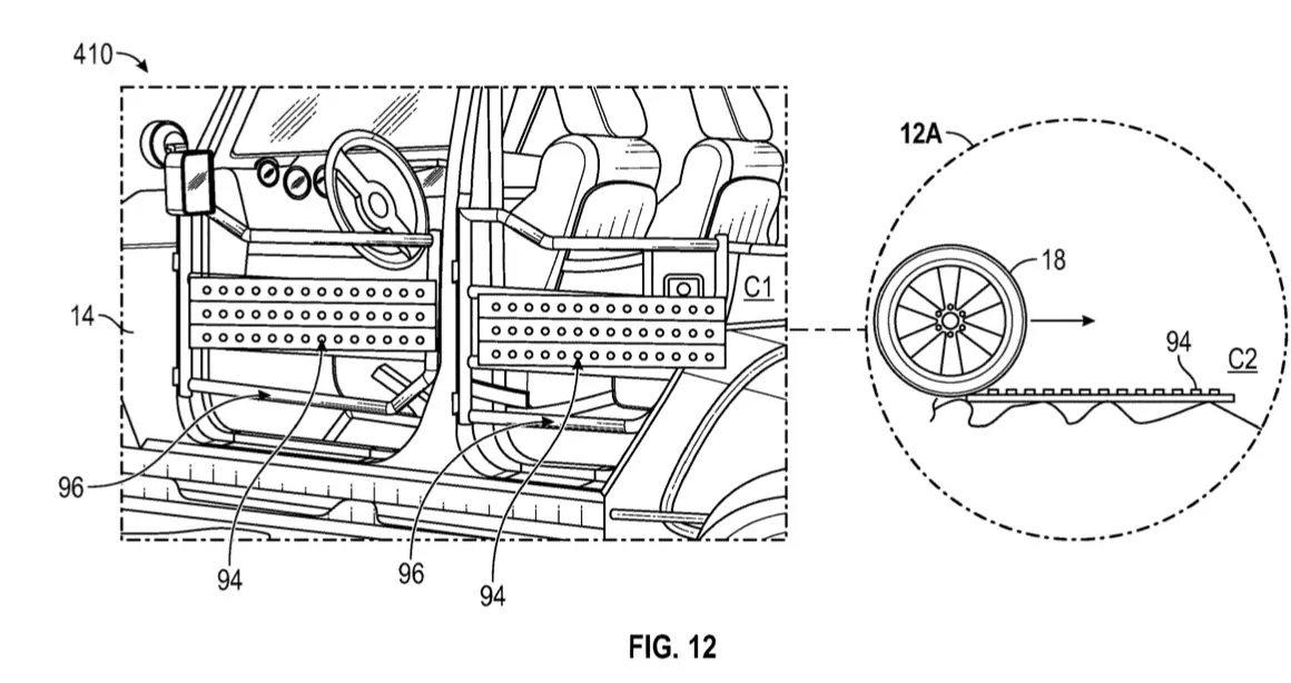 Ford Bronco Integrated Sand Ladders Possibly Revealed Via New Patent