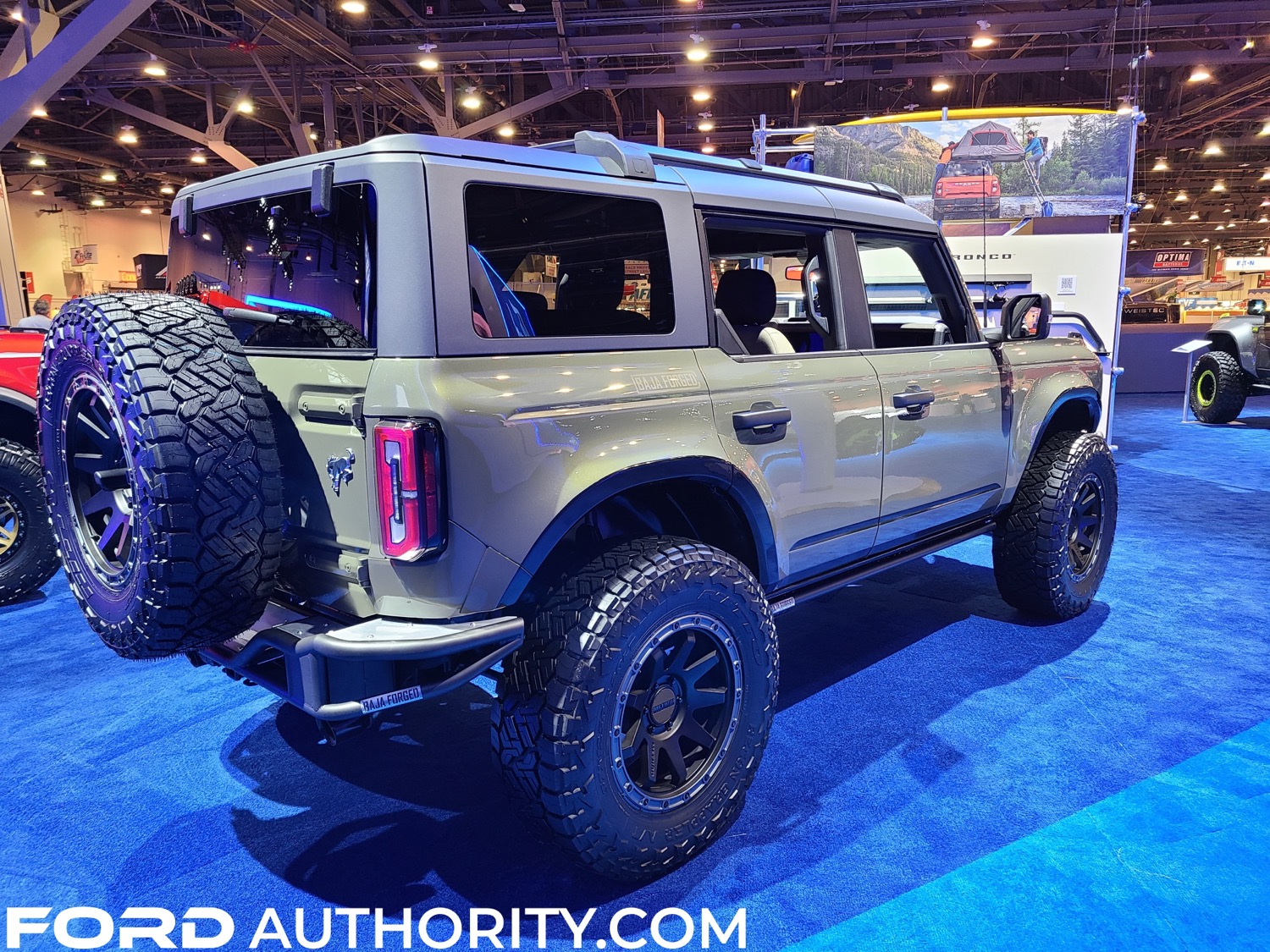 2021 Ford Bronco Outer Banks By Baja Forged: Live Photo Gallery