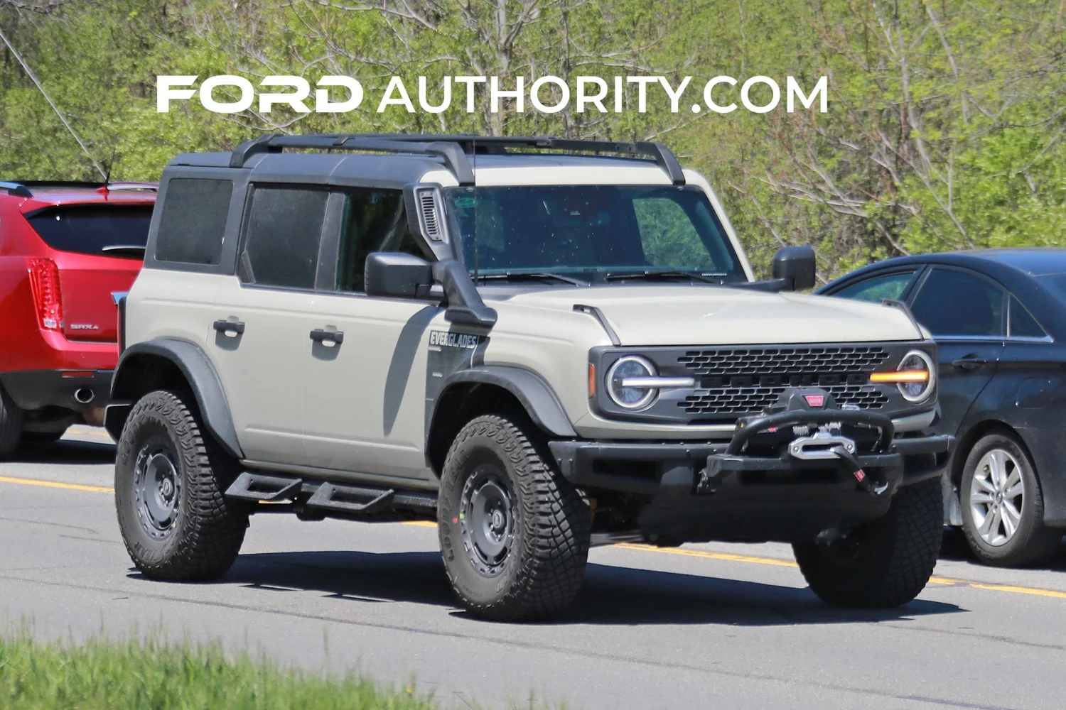 2022 Ford Bronco Everglades In Desert Sand Real World Photo Gallery