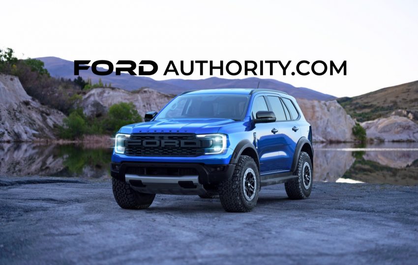 Ford Everest Raptor Renderings Imagine HighPerformance OffRoad SUV