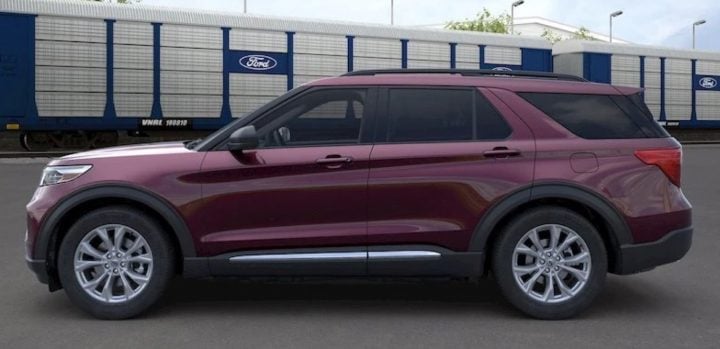 2022 Ford Explorer Gains New Burgundy Velvet Metallic Color: First