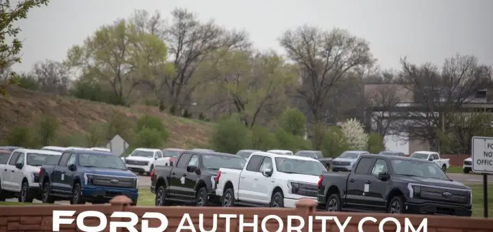 Ford Stashing Incomplete 2021 Ford F-150 At Dearborn Test Track: Photos