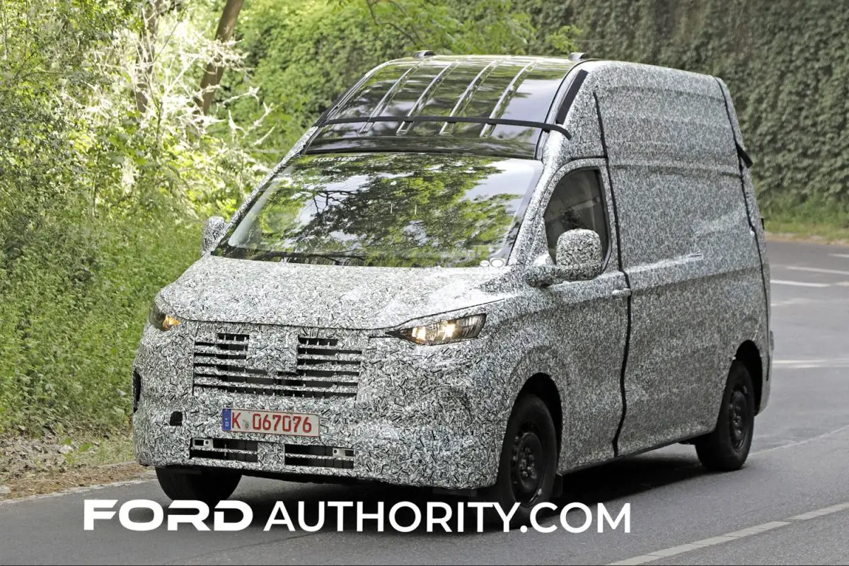 Ford Transit Custom Prototype Sighting Confims ICE Variant On The Way